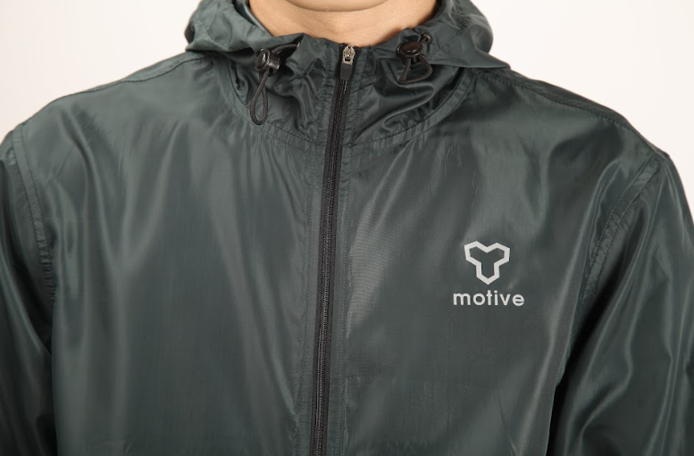  Áo Khoác Dù Motive MTJ002 Chống Nắng, Chống Thấm Nước -  Đen 