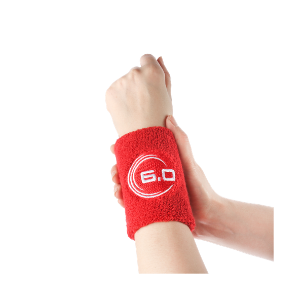  Khăn Quấn Cổ Tay Six Zero Thấm Mồ Hôi Sweat Wrist Band - Ruby Red 