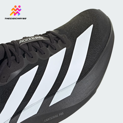  Giày Chạy bộ Nam Adidas Adizero EVO SL - Core Black / Cloud White 