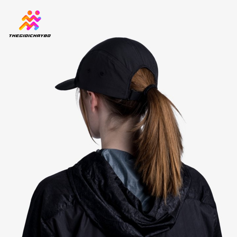  Mũ Lưỡi Trai Buff 5-Panel Go Cap - Solid Black 