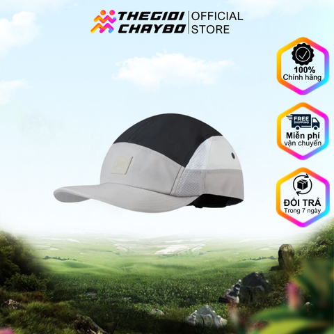  Mũ Lưỡi Trai Buff 5-Panel Go Cap - Domus Grey 