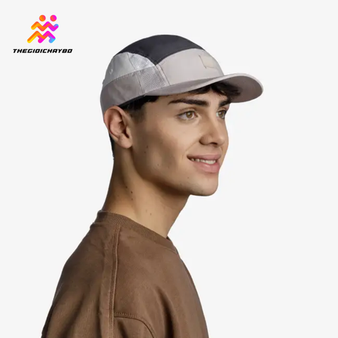  Mũ Lưỡi Trai Buff 5-Panel Go Cap - Domus Grey 