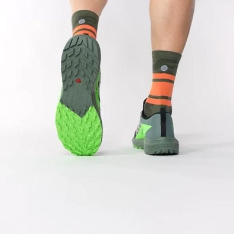  Giày Chạy Trail Nam Salomon SENSE RIDE 5 - Black/Laure/Grgeck 