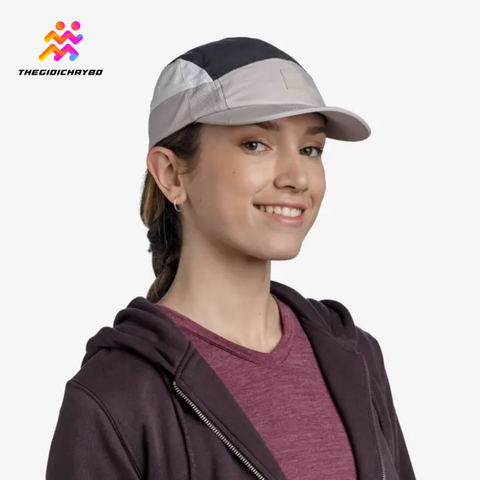  Mũ Lưỡi Trai Buff 5-Panel Go Cap - Domus Grey 