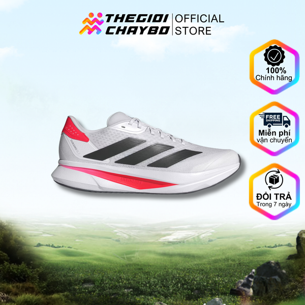  Giày Chạy Bộ Nam Adidas Duramo SL 2 - White / Black / Lucid Red 