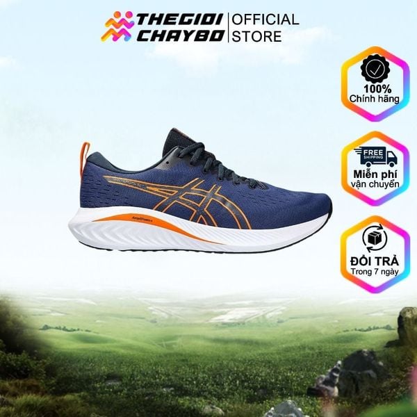  Giày Chạy Bộ Nam Asics Gel-Excite 10 - Deep Ocean/Bright 