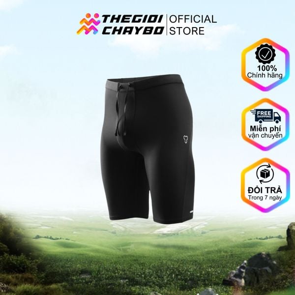  Quần Bó Cơ Nam Motive COS206 Men Compression Shorts - Màu Đen 