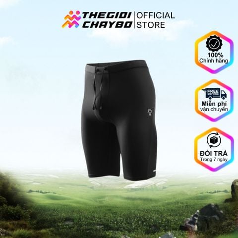  Quần Bó Cơ Nam Motive COS206 Men Compression Shorts - Màu Đen 