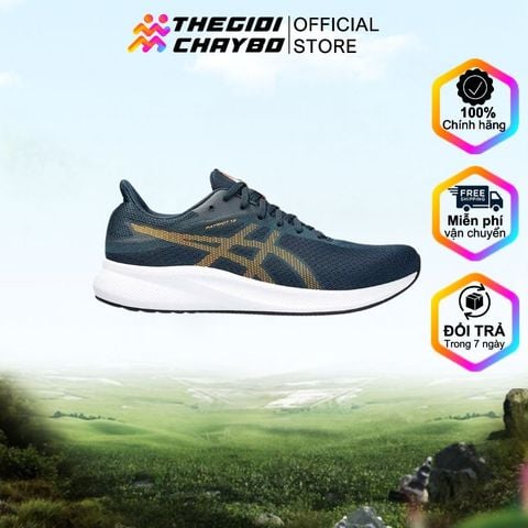  Giày Chạy Bộ Nam ASICS Patriot 13 FRENCH BLUE/ BRIGHT ORANGE 