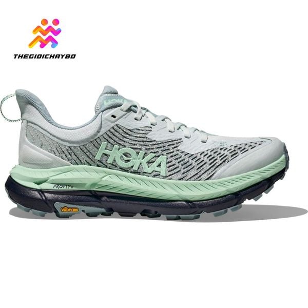  Giày Chạy Bộ Nữ Hoka Mafate Speed 4 - Droplet / Mint Fluorite 