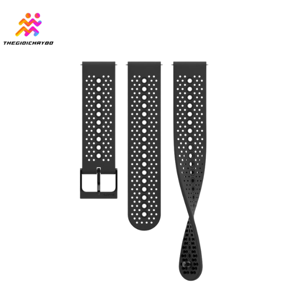  Dây Đồng Hồ Suunto 22mm ATH1 Silicone - All Black 