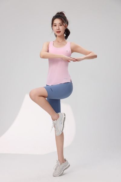  Áo Chạy Bộ Singlet Nữ Runtiger WM-7122 - Pink 