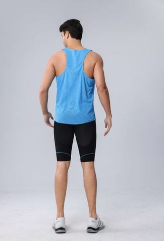  Áo Singlet Chạy Bộ Nam RunTiger MM-4950 - Black 