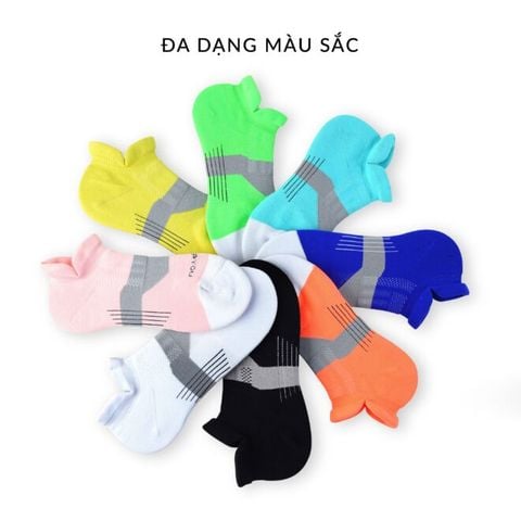  Tất/Vớ Cổ Ngắn Upper You Light Cushion SPM2002 - Hồng 