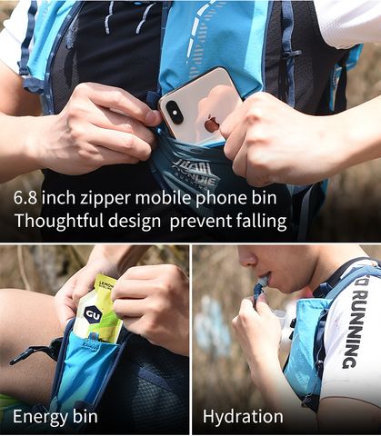  Vest Nước Chạy Bộ Aonijie C9104S Dung Tích 18L - Đen 