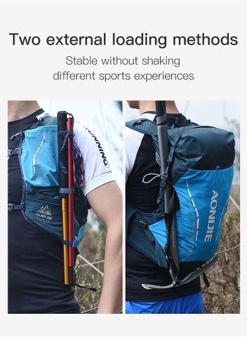  Vest Nước Chạy Bộ Aonijie C9104S Dung Tích 18L - Xanh Dương 