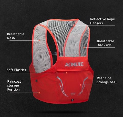  Vest Nước Chạy Bộ Aonijie C932 Dung Tích 2.5L - Xanh Mint 