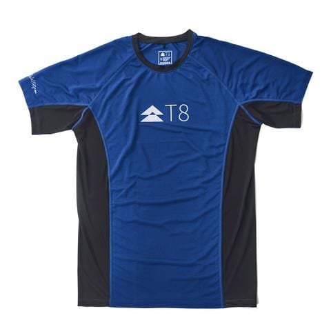  Áo Chạy Bộ Nam T8 Iced Tee Men - Blue 