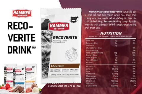  Bột Phục Hồi Hammer Recoverite - Vanilla 