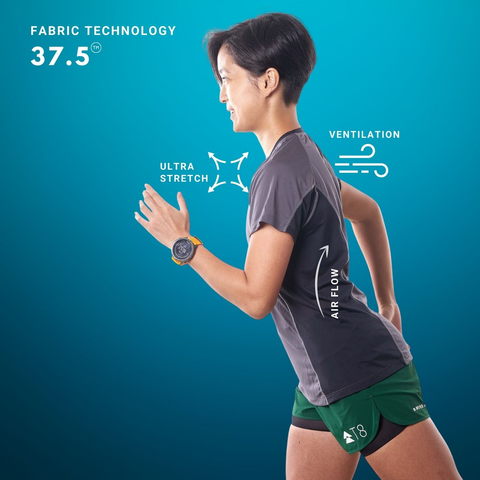  Áo Chạy Bộ Nữ T8 Woman Iced Tee - Lime 