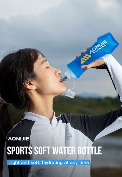  Bình/Túi Nước Mềm Aonijie SD71 Có Nắp - Xanh Dương 