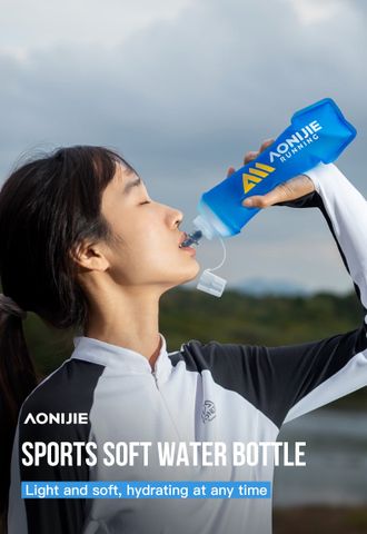  Bình/Túi Nước Mềm Aonijie SD71 Có Nắp - Xanh Dương 