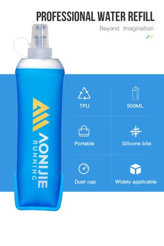  Bình/Túi Nước Mềm Aonijie SD71 Có Nắp - Xanh Dương 