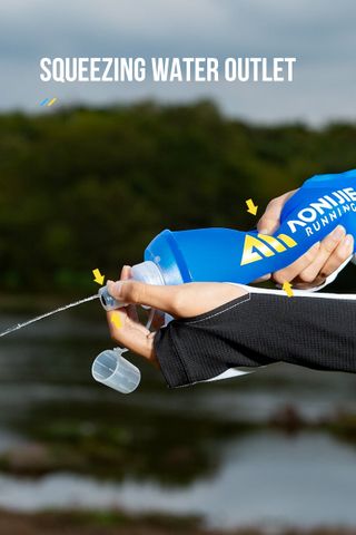  Bình/Túi Nước Mềm Aonijie SD71 Có Nắp - Xanh Dương 