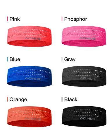  Băng chặn mồ hôi thể thao AONIJIE E4423 Cam neon 