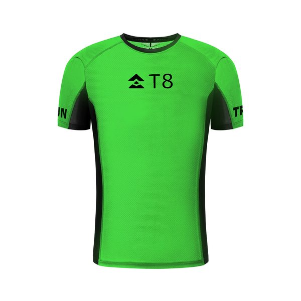  Áo Chạy Bộ Nam T8 Men Iced Tee - Lime 