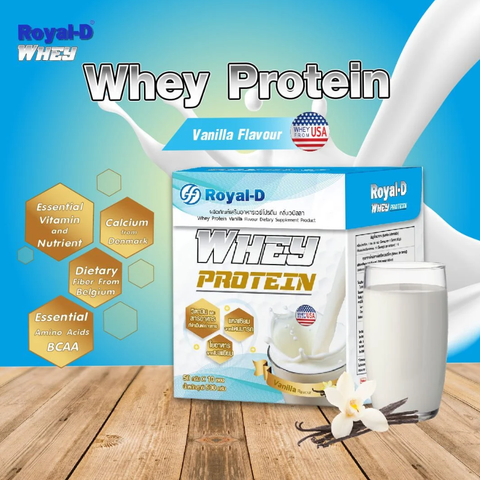  Whey Protein Royal-D Tăng Trưởng Cơ Bắp - Vị Vanilla 