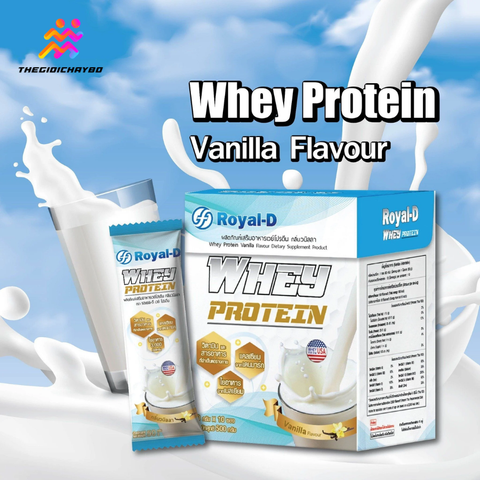  Whey Protein Royal-D Tăng Trưởng Cơ Bắp - Vị Vanilla 