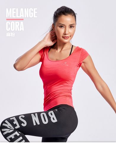  Áo Chạy Bộ Nữ RUNTIGER 2832B - Màu Cam 