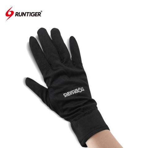 Găng Tay Thể Thao Nữ RunTiger 12267 - Màu Đen 