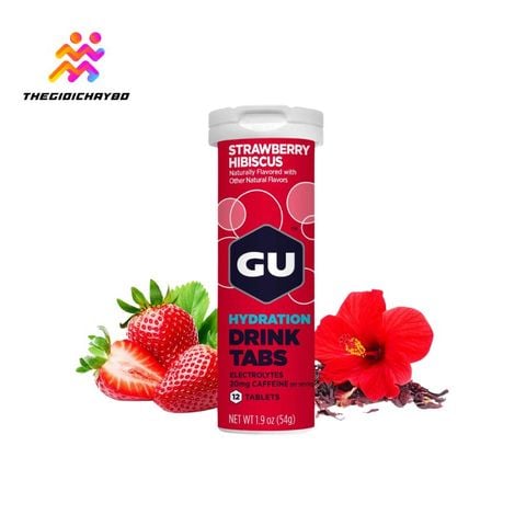  Viên Sủi Điện Giải GU Tuýp 12 Viên 
