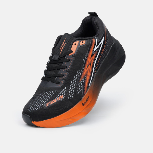  Giày Chạy Bộ Goya Strides 3 [2025] - Màu Đen Cam 