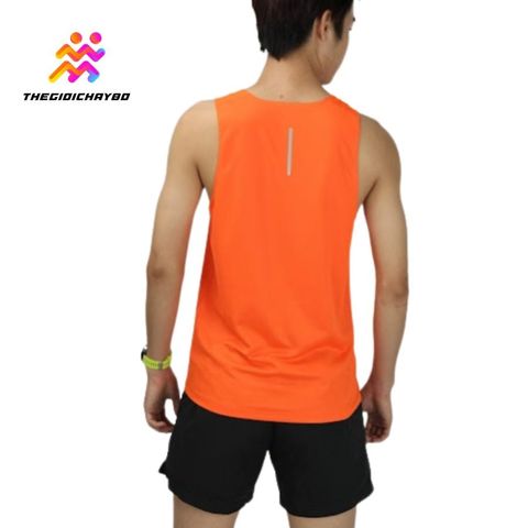  Áo Chạy Bộ Singlet Nam Motive SLM102 - Màu Cam 