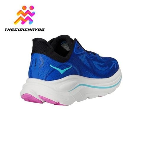  Giày Chạy Bộ Nữ Hoka Clifton 10 Wide - Night Sky / Ultramarine 