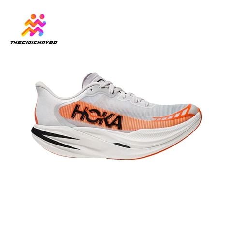  Giày Chạy Bộ Unisex Hoka Cielo X1 2.0 - Trắng Cam 