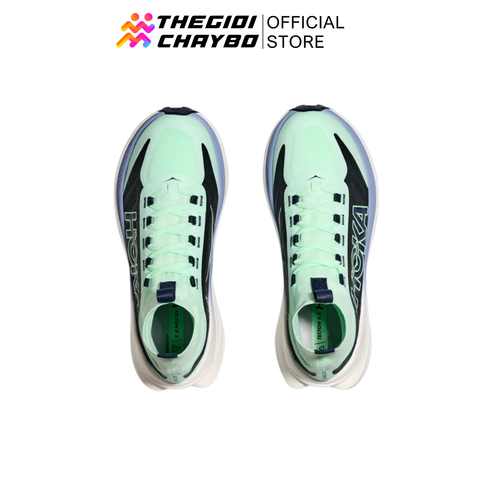  Giày Chạy Bộ Nữ Hoka Tecton X 3 - Mint fluorite / Varsity Navy 