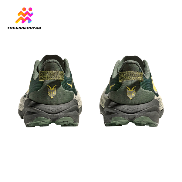  Giày Chạy Bộ Nam Hoka Speedgoat 6 Trail - Fern / Asphalt Grey 