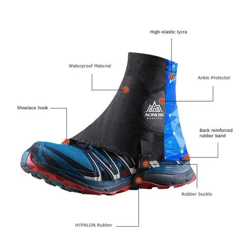  Gaiter/Xà Cạp Bảo Vệ Chân Aonijie E941 Chống Côn Trùng, Chống Cát - Nâu 