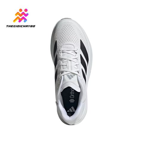  Giày Chạy Bộ Nam Adidas Duramo Speed 2 - White / Black / Halo Silver 