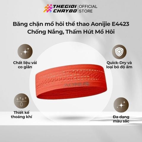  Băng chặn mồ hôi thể thao Aonijie E4423 Chống Nắng, Thấm Hút Mồ Hôi - Cam 