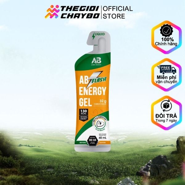  Gel Năng Lượng AB Flash Gói 40ml - Vị Trái Cây Hỗn Hợp 