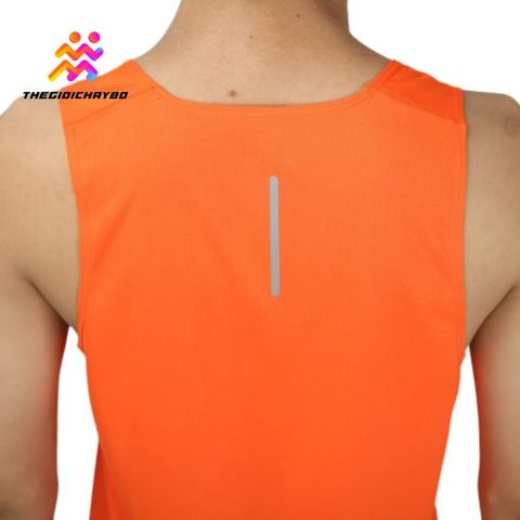  Áo Chạy Bộ Singlet Nam Motive SLM102 - Màu Cam 
