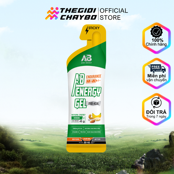  Gel Năng Lượng AB Endurance Gói 45g - Vị Chuối 