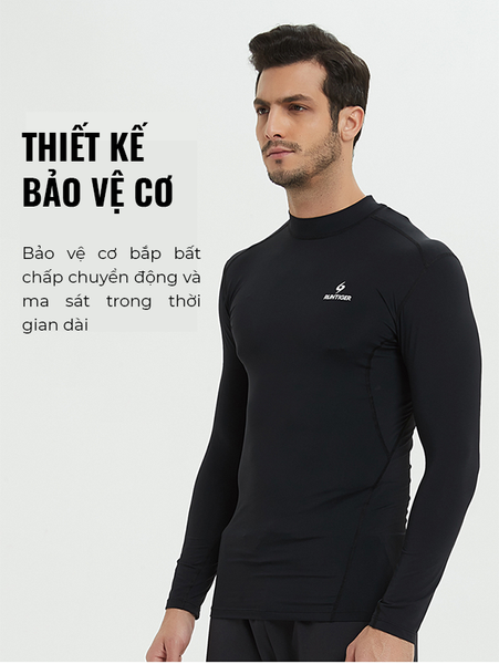  Áo Dài Tay Nam RunTiger WM-4486 - Màu Navy 