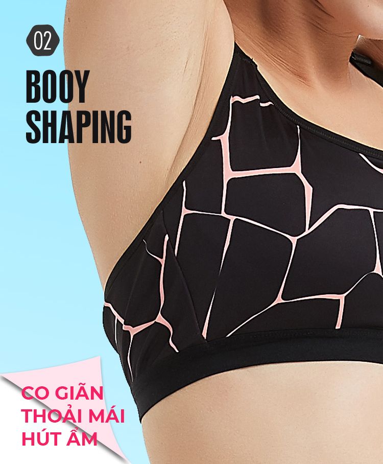  Áo Bra Chạy Bộ Nữ RUNTIGER 4488 - Màu Đen Cam 