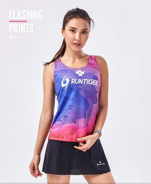 Áo Cọc Tay Nữ Run Tiger 4976B